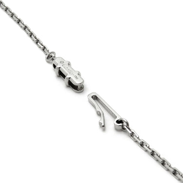 カルティエ Cartier ホワイトゴールド K18WG ネックレス 750 18K 18金 WG チェーン