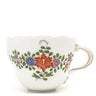 マイセン MEISSEN インドの華 カップ＆ソーサー ホワイト×マルチカラー×ゴールド 陶磁器 食器 白 コーヒー ティー ソーサ―なし