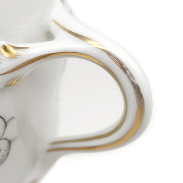 マイセン MEISSEN インドの華 カップ＆ソーサー ホワイト×マルチカラー×ゴールド 陶磁器 食器 白 コーヒー ティー ソーサ―なし