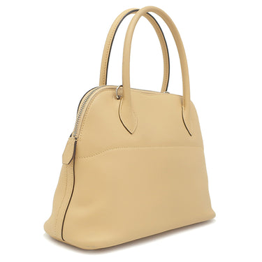 エルメス HERMES ボリード27 ナチュラルサブレ スイフト 2WAYバッグ シルバー金具 ショルダー