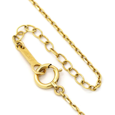 TASAKI TASAKI 猫モチーフ ダイヤ ペンダント イエローゴールド K18YG ダイヤモンド ネックレス 750 K18YG