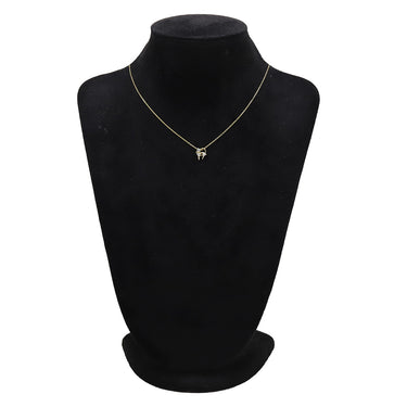 TASAKI TASAKI 猫モチーフ ダイヤ ペンダント イエローゴールド K18YG ダイヤモンド ネックレス 750 K18YG