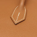 エルメス HERMES バーキン35 ゴールド ヴォーエプソン ハンドバッグ ゴールド金具 茶