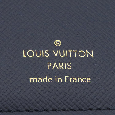 ルイヴィトン LOUIS VUITTON ポルトフォイユ ブラザ NM M82826 ネイビー モノグラムブリーチキャンバス 長財布 ゴールド金具 紺