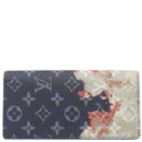 ルイヴィトン LOUIS VUITTON ポルトフォイユ ブラザ NM M82826 ネイビー モノグラムブリーチキャンバス 長財布 ゴールド金具 紺