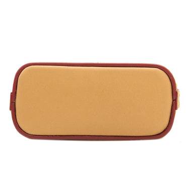 ルイヴィトン LOUIS VUITTON ビジュー サック ミクロ アルマ M00995 モノグラム モノグラムキャンバス GP キーホルダー ゴールド金具 チャーム 茶