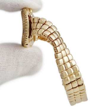 腕時計 カルティエ Cartier ベニュワール SM 820911A6 手巻き レディース OH済み K18YG無垢 純正ダイヤ オーバル ヴィンテージ