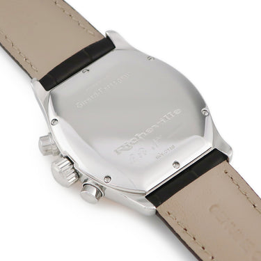 腕時計 ジラールペルゴ GIRARD PERREGAUX リシュビル クロノグラフ 27100.0.56.1971 手巻き メンズ K18PG×SS コンビ シルバー