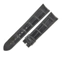 ヴァシュロン・コンスタンタン VACHERON CONSTANTIN 純正 ブラック クロコダイル 腕時計パーツ 未使用 替え クロコ レザー ストラップ ベルト バンド 予備 交換 20ｍｍ ブラック 黒