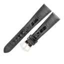 パテックフィリップ PATEK PHILIPPE ブラック クロコダイル 純正K18WG製尾錠付き 腕時計パーツ 純正 クロコ バンド K18WG 製尾錠付き 本革ベルト バンド 替え 正規品 スペア 19ｍｍ ブラック 黒