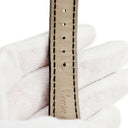 パテックフィリップ PATEK PHILIPPE ブラック クロコダイル 純正K18WG製尾錠付き 腕時計パーツ 純正 クロコ バンド K18WG 製尾錠付き 本革ベルト バンド 替え 正規品 スペア 19ｍｍ ブラック 黒