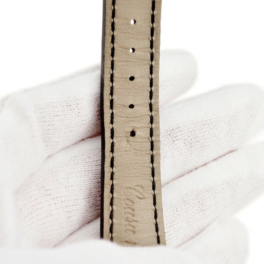 パテックフィリップ PATEK PHILIPPE ブラック クロコダイル 純正K18WG製尾錠付き 腕時計パーツ 純正 クロコ バンド K18WG 製尾錠付き 本革ベルト バンド 替え 正規品 スペア 19ｍｍ ブラック 黒