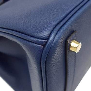 エルメス HERMES バーキン30 ブルーネイビー ヴォーエプソン ハンドバッグ ゴールド金具 新品 未使用 青 新刻印