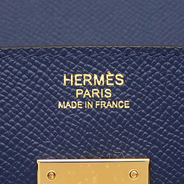 エルメス HERMES バーキン30 ブルーネイビー ヴォーエプソン ハンドバッグ ゴールド金具 新品 未使用 青 新刻印
