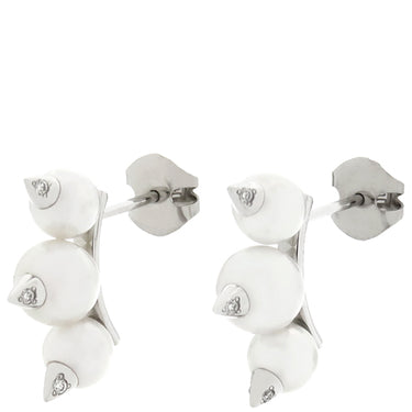 TASAKI TASAKI デインジャー ネオ ダイヤモンド パヴェ E-4388-18KWG パールホワイトXホワイトゴールド K18WG パール ダイヤモンド ピアス あこや真珠 750WG