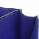 エルメス HERMES コンスタンス3 ミニ ブルーエレクトリック スイフト ショルダーバッグ シルバー金具 青