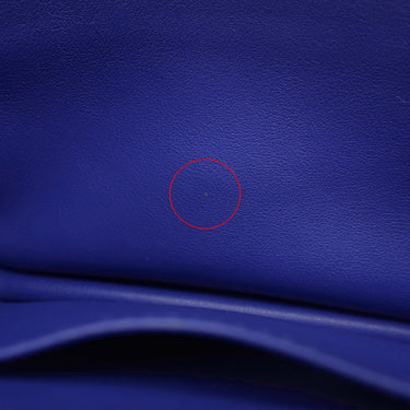 エルメス HERMES コンスタンス3 ミニ ブルーエレクトリック スイフト ショルダーバッグ シルバー金具 青