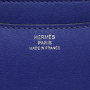 エルメス HERMES コンスタンス3 ミニ ブルーエレクトリック スイフト ショルダーバッグ シルバー金具 青