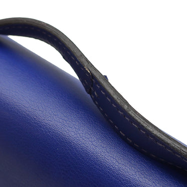 エルメス HERMES コンスタンス3 ミニ ブルーエレクトリック スイフト ショルダーバッグ シルバー金具 青