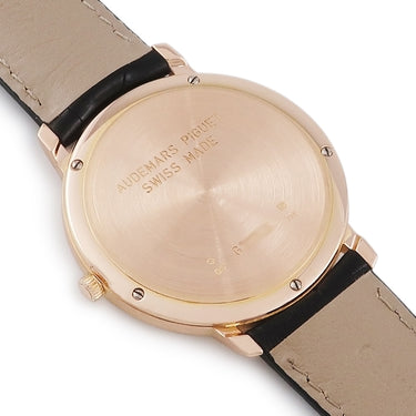 腕時計 オーデマピゲ AUDEMARS PIGUET ジュールオーデマ 15133OR.ZZ.A001CR.01 手巻き メンズ K18PG無垢 純正ダイヤ ホワイト ローマ数字