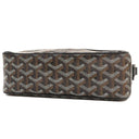 ゴヤール GOYARD カップヴェールPM ブラック ゴヤールディンキャンバス シュヴロッシュカーフスキン ショルダーバッグ シルバー金具 ヘリンボーン柄