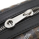 ゴヤール GOYARD カップヴェールPM ブラック ゴヤールディンキャンバス シュヴロッシュカーフスキン ショルダーバッグ シルバー金具 ヘリンボーン柄