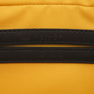 ゴヤール GOYARD カップヴェールPM ブラック ゴヤールディンキャンバス シュヴロッシュカーフスキン ショルダーバッグ シルバー金具 ヘリンボーン柄