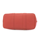 エルメス HERMES ガーデンパーティーTPM ピンク×ルージュデュセス トワルオフィシエ ヴァッシュカントリー トートバッグ シルバー金具 バイカラー