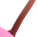 エルメス HERMES ガーデンパーティーTPM ピンク×ルージュデュセス トワルオフィシエ ヴァッシュカントリー トートバッグ シルバー金具 バイカラー