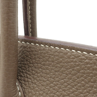 エルメス HERMES バーキン30 エトゥープ トリヨンクレマンス ハンドバッグ ゴールド金具 グレージュ