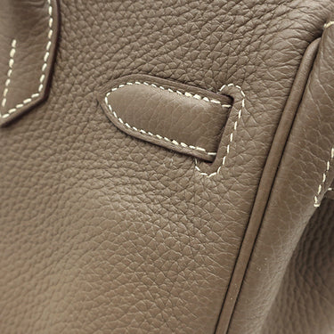 エルメス HERMES バーキン30 エトゥープ トリヨンクレマンス ハンドバッグ ゴールド金具 グレージュ