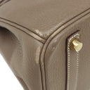 エルメス HERMES バーキン30 エトゥープ トリヨンクレマンス ハンドバッグ ゴールド金具 グレージュ