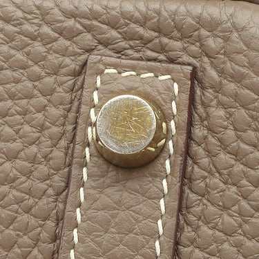 エルメス HERMES バーキン30 エトゥープ トリヨンクレマンス ハンドバッグ ゴールド金具 グレージュ