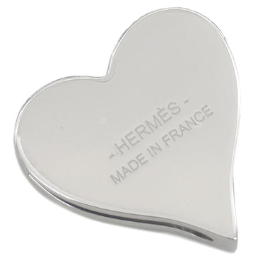 エルメス HERMES ティータイム ツイリーリング レッド メタル スカーフリング シルバー金具 新品 未使用 赤 ハート