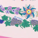 エルメス HERMES カレ90 CARRE ローズボンボン×ローズドラジェ×ヴェール シルク スカーフ 【BRIDES DE GALA EN FLEURS/ブリッド ドゥ ガラ アン フルール】