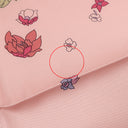 エルメス HERMES カレ90 CARRE ローズオルタンシア×ブルー×ヴェール シルク スカーフ 【ROBE LEGERE/ローブ レジェール】