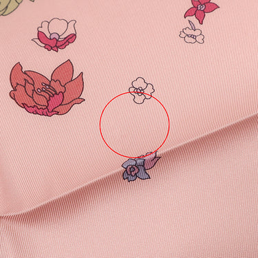 エルメス HERMES カレ90 CARRE ローズオルタンシア×ブルー×ヴェール シルク スカーフ 【ROBE LEGERE/ローブ レジェール】