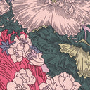 エルメス HERMES カレ90 CARRE ローズオルタンシア×ブルー×ヴェール シルク スカーフ 【ROBE LEGERE/ローブ レジェール】