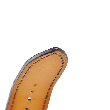 エルメス HERMES 純正 アップルウォッチ用 シンプルトゥール ブラック カーフ ステンレススチール ブラックPVD加工 腕時計パーツ ストラップ ベルト 20ｍｍ ブラック 尾錠付 PVD 金具付