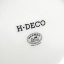 エルメス HERMES Hデコ クッペル ミニ P037023P ホワイト×ブラック 磁器 食器 白 小皿 小鉢 ポーセリン