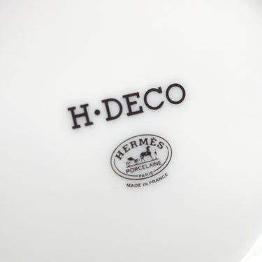 エルメス HERMES Hデコ クッペル ミニ P037023P ホワイト×ブラック 磁器 食器 白 小皿 小鉢 ポーセリン