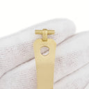 ブルガリ BVLGARI イエローゴールド K18YG 腕時計パーツ 純正 10mm幅対応 Dバックル パーツ フォールディング 替え 予備 K18YG 金無垢 イエローゴールド 750 金