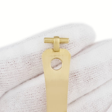 ブルガリ BVLGARI イエローゴールド K18YG 腕時計パーツ 純正 10mm幅対応 Dバックル パーツ フォールディング 替え 予備 K18YG 金無垢 イエローゴールド 750 金