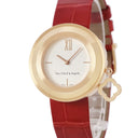 腕時計 ヴァンクリーフアーペル Van Cleef & Arpels チャーム VCARO4HT00 クオーツ レディース K18RG無垢 ホワイト