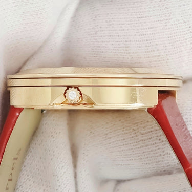 腕時計 ヴァンクリーフアーペル Van Cleef & Arpels チャーム VCARO4HT00 クオーツ レディース K18RG無垢 ホワイト