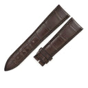 ブランパン BLANCPAIN ブラウン クロコダイル 腕時計パーツ 新品同様 純正 替え クロコ レザー 本革 ベルト バンド マット 艶なし 予備 交換 22ｍｍ ブラウン こげ茶