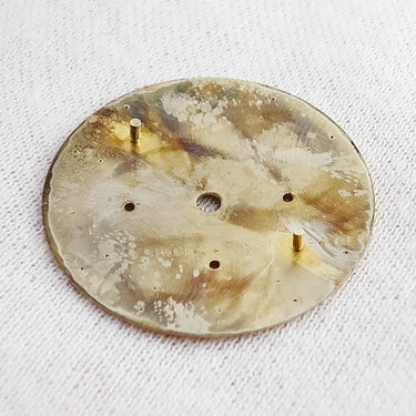 ロレックス ROLEX デイトナ用 純正 ダイアル シャンパンゴールド ステンレススチール 腕時計パーツ 三針付き 希少 逆6 K18YG 文字盤 レア 替え シャンパン トリチウム 28mm