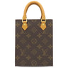 ルイヴィトン LOUIS VUITTON プティット サックプラ M81295 モノグラム モノグラムキャンバス 2WAYバッグ ゴールド金具 茶 ハンドバッグ ショルダーバッグ