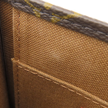 ルイヴィトン LOUIS VUITTON プティット サックプラ M81295 モノグラム モノグラムキャンバス 2WAYバッグ ゴールド金具 茶 ハンドバッグ ショルダーバッグ