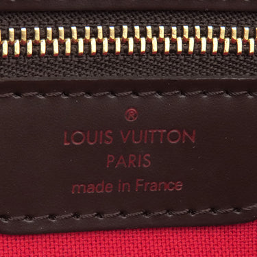 ルイヴィトン LOUIS VUITTON チェルシー N51119 ダミエエベヌ ダミエキャンバス トートバッグ ゴールド金具 茶